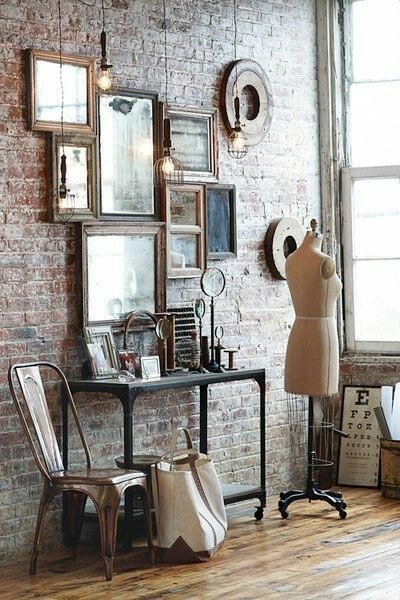 One Room Challenge Laundry Room Mood Design Board Ideas Urban Industrial Vintage Glam