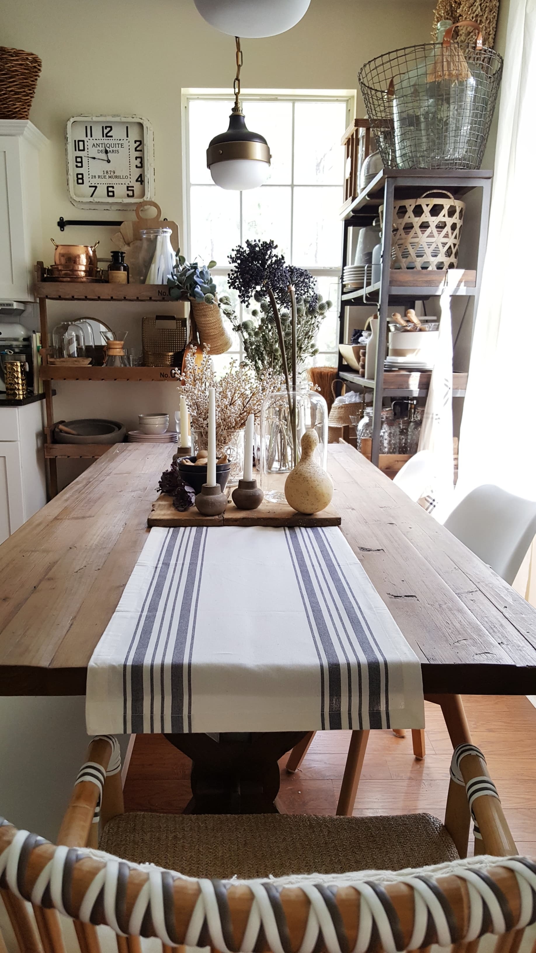 Faux Flowers Fall Winter Decor Farmhouse Tablescape Inspiration Flowers White Black Neutral Mantel Table Scape Winter Fall Afloral Florals Modern Farmhouse Vintage Design Interiors Scandinavian Ideas Inspiration Pinterest